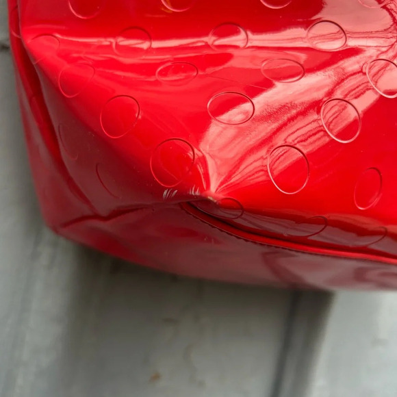 Kate Spade Sophie Camellia Chilli Red Street Tote, 18”x11”x5.5” - Picture 11 of 14